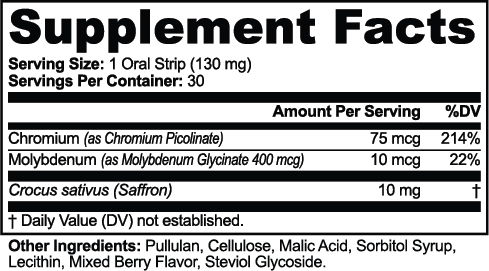 Milieu Appetite Balance & Weight Support Strips