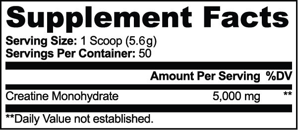 Milieu Creatine Monohydrate