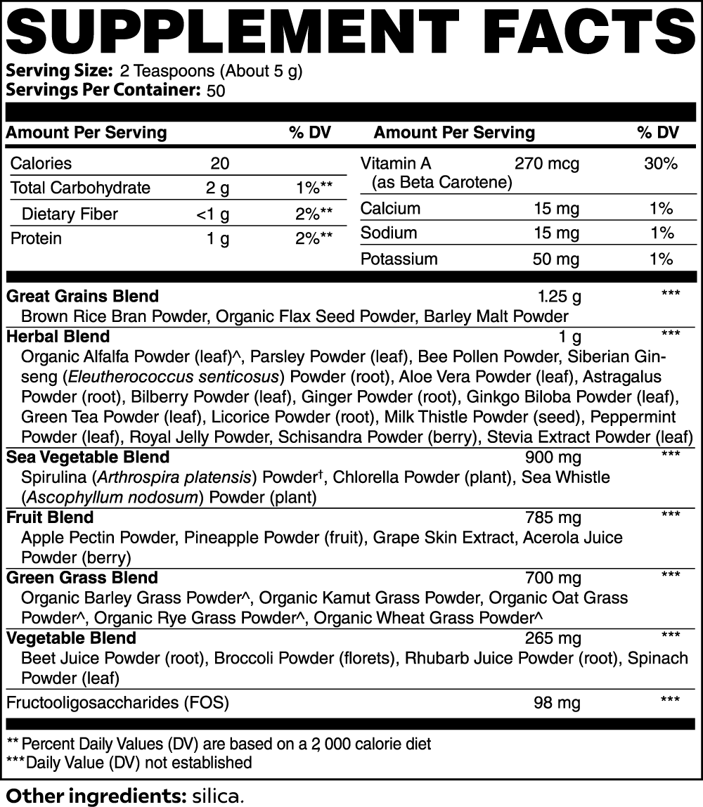 Milieu Ultra Cleanse Smoothie Greens