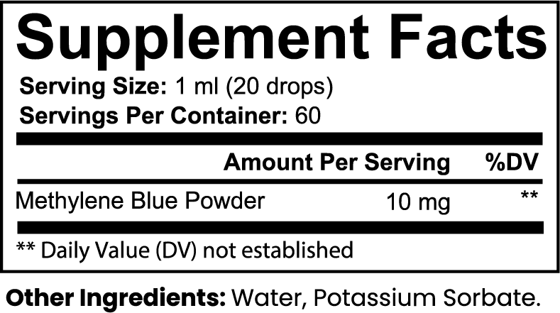 Milieu Methylene Blue Drops
